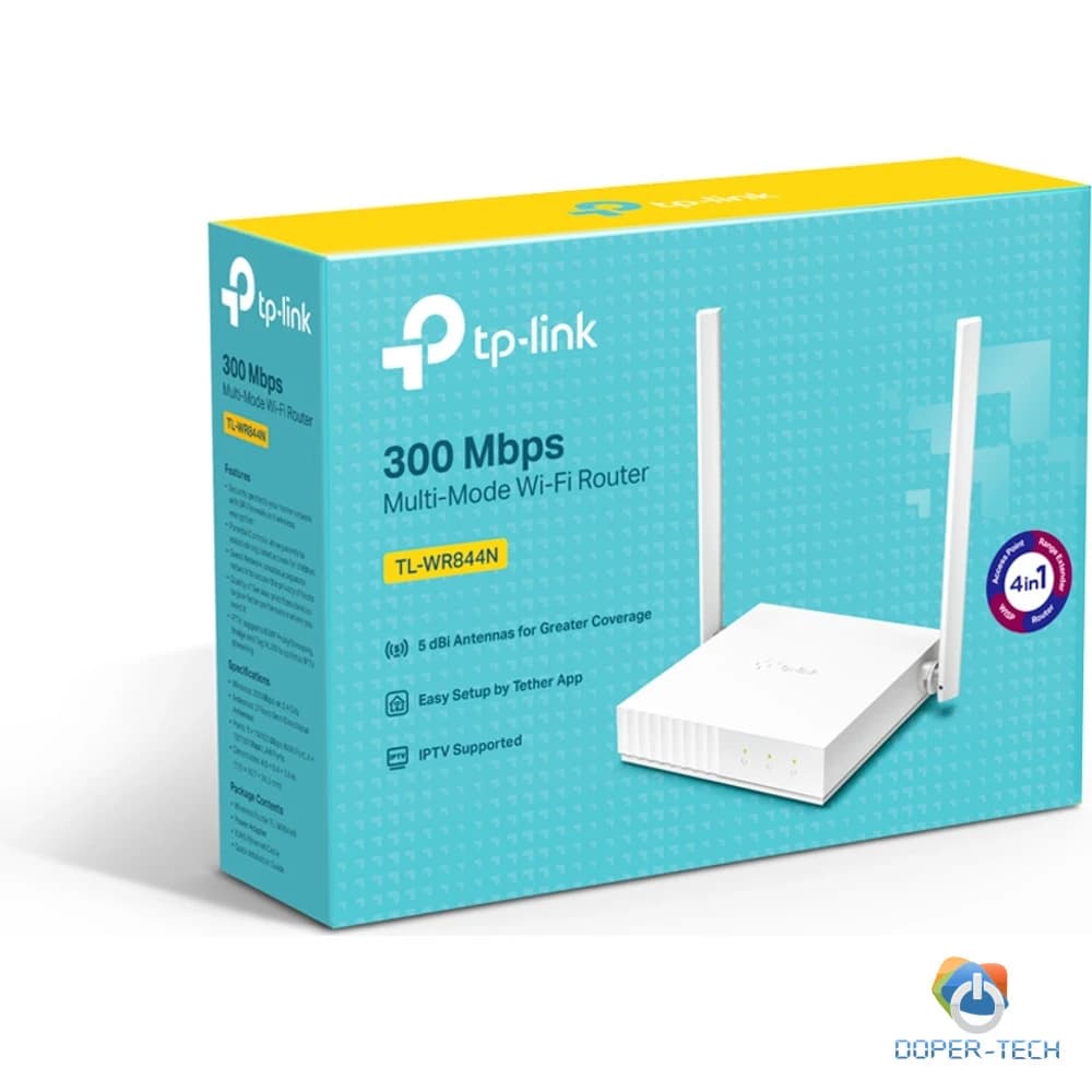 Ruter TP-Link TL-WR844N 300Mbps 2.4GHz