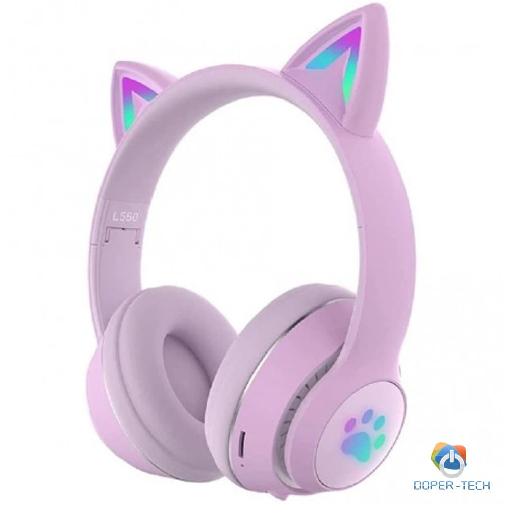 Slušalice BORG L550 Pink/Purple/Black