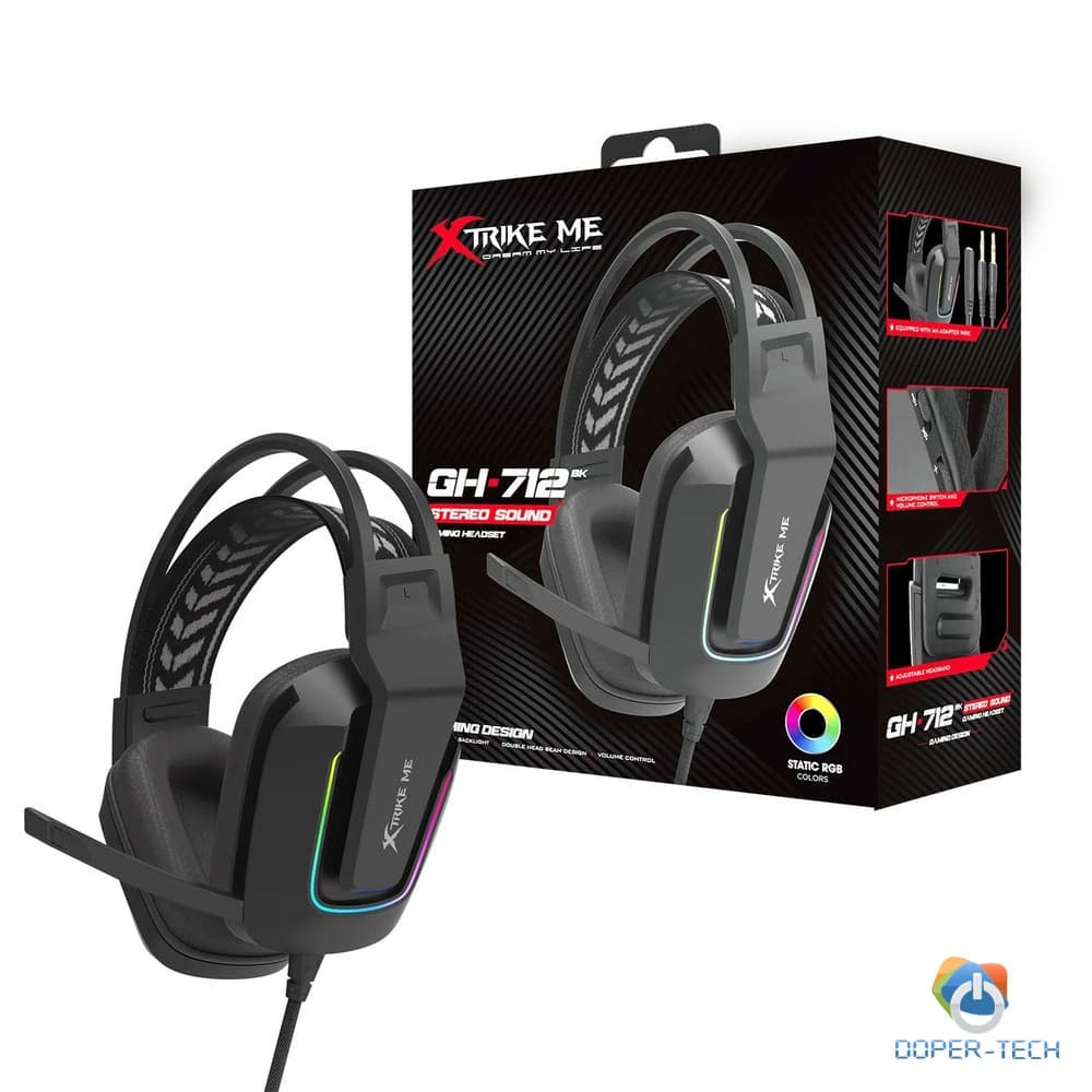 Slušalice X-trike me GH-712BK gaming crne