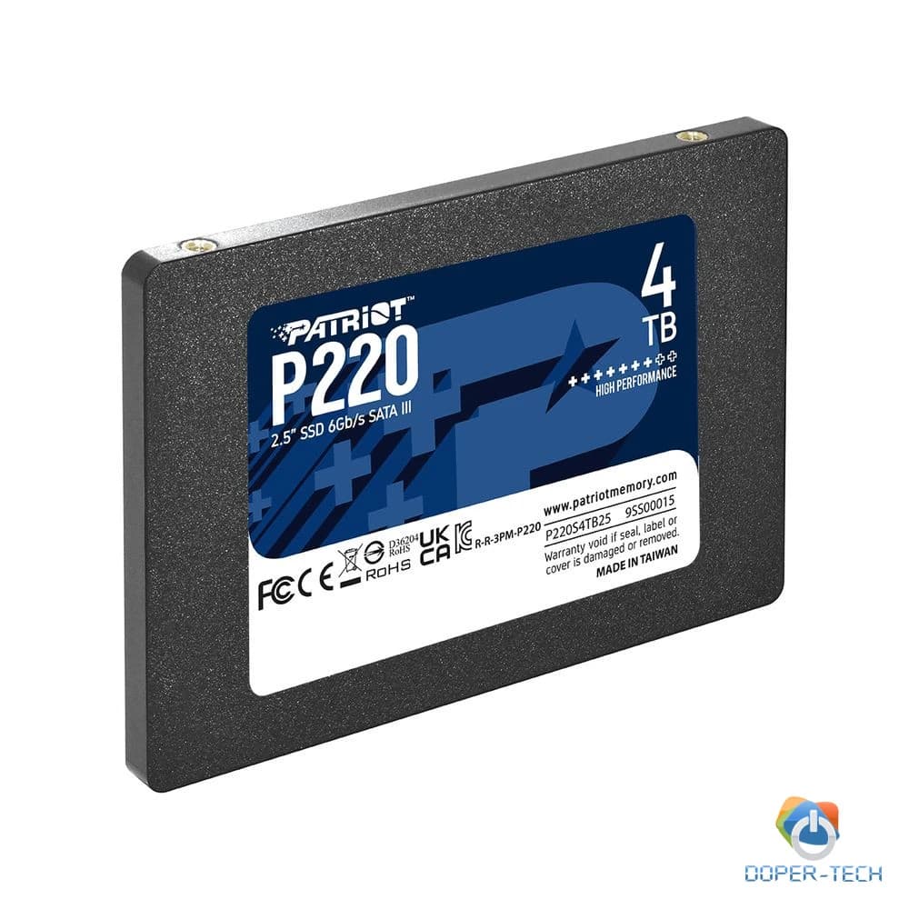 SSD Patriot P220 512GB 2,5" SATA III