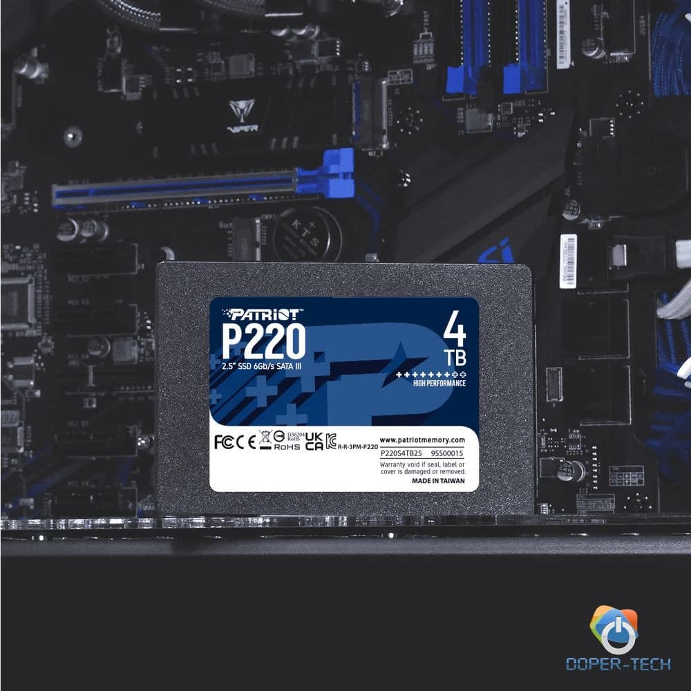 SSD Patriot P220 512GB 2,5" SATA III