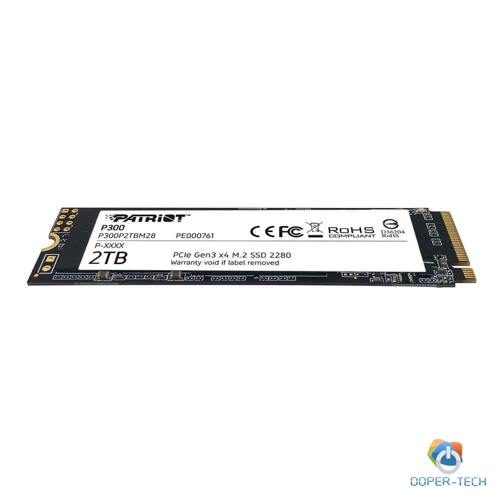 SSD Patriot P300 512GB M.2 NVMe PCIe 3.0