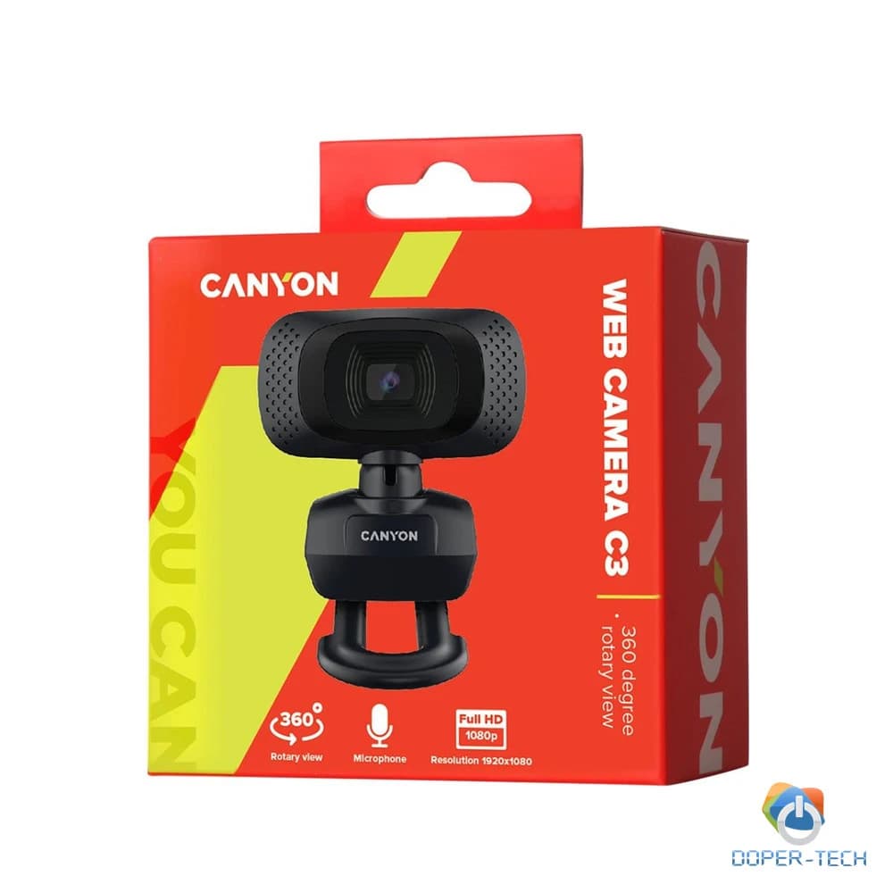 Web kamera Canyon C3 HD 1MP