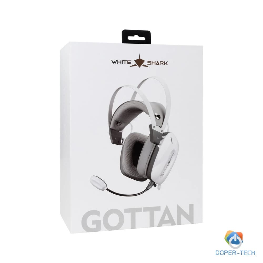 Slušalice White Shark Gottan GH-2446 Bijele