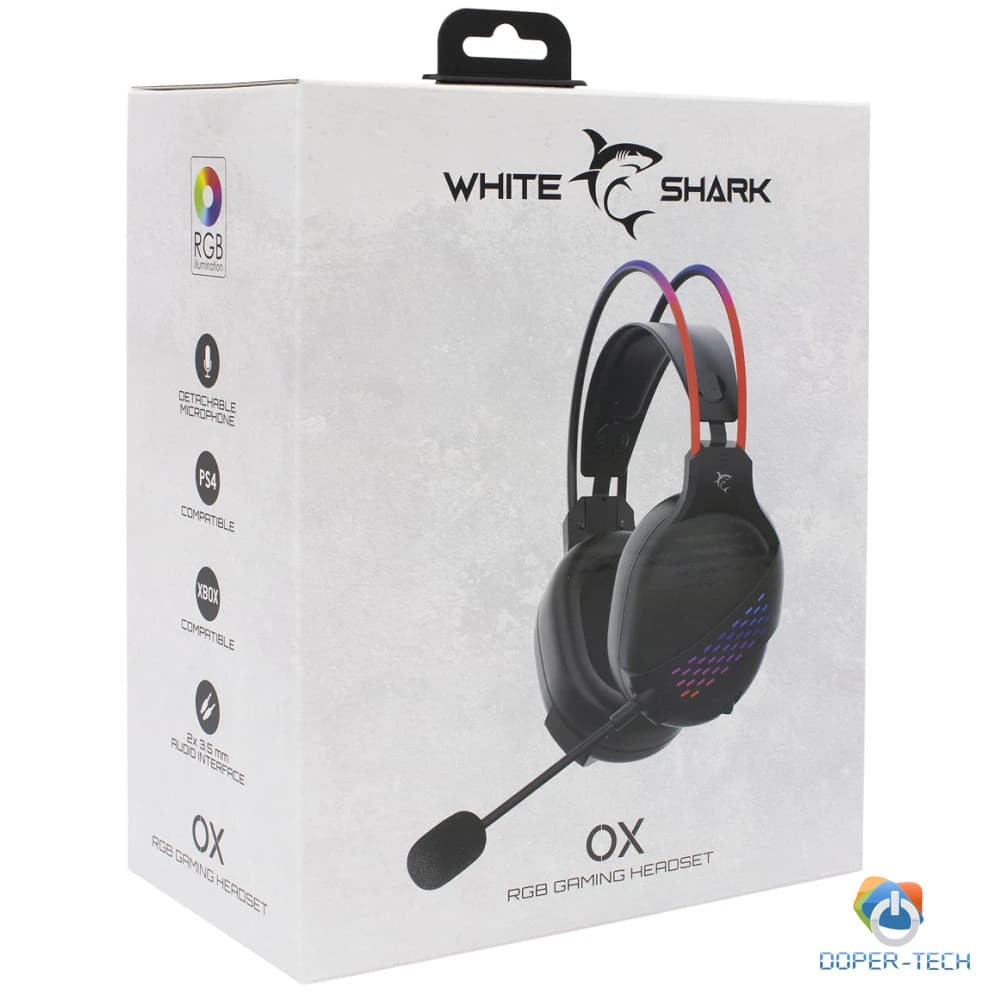 Slušalice White Shark GH-2140 OX Gaming 3,5mm crne