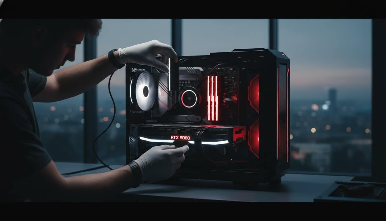 Sklapanje gaming računara 2026: Kompletni vodič od nule do prvog boota