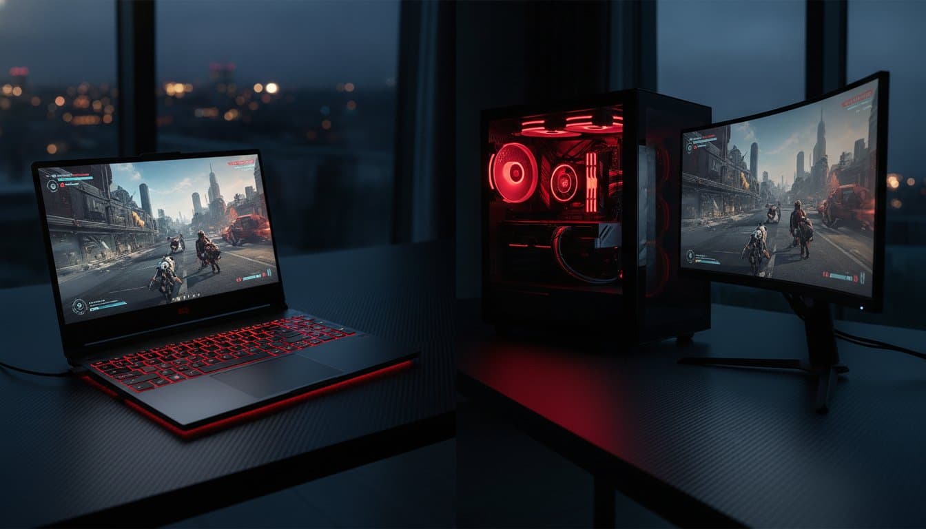 Gaming laptop vs gaming PC: Što odabrati za vrhunsko iskustvo u 2026. godini?