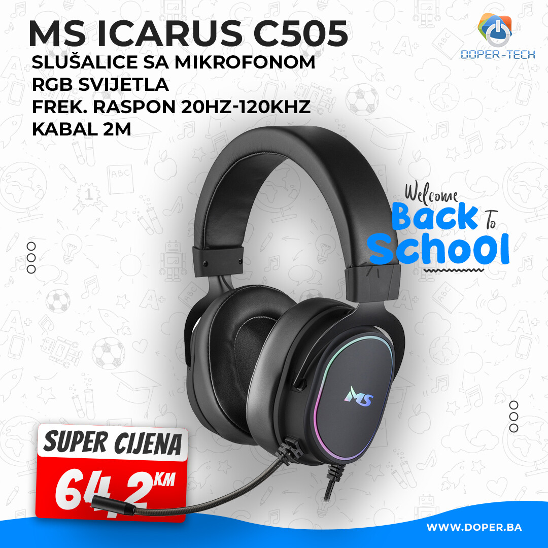 R systems Electronic - Ms icarus c305 Gaming headphones Qmimi - - 19 euro