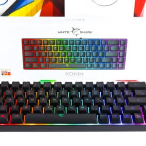 Gaming tipkovnica White Shark Ronin LED RGB crna
