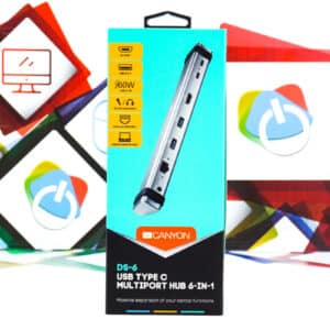 Multiport Hub Canyon DS-6 6 port USB-C