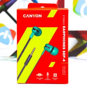 Slušalice Canyon SEP-4 zelene in-ear stereo earphones
