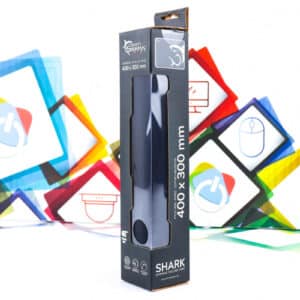 Podloga za miš White Shark L 40 x 30 cm MP-1966