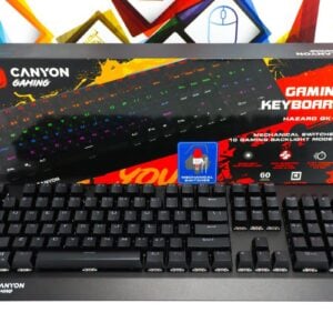 Gaming tipkovnica Canyon Hazard GK-6 RGB mehanička