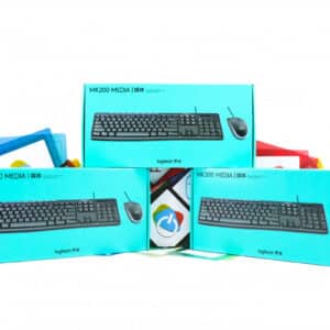 Tipkovnica i miš žičani set Logitech MK200 Media