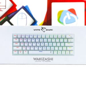 Gaming tipkovnica White Shark Wakizashi LED RGB bijela