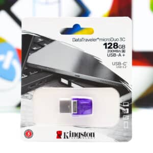 USB dual stick Kingston 128GB 3.2 Flash drive Type-C
