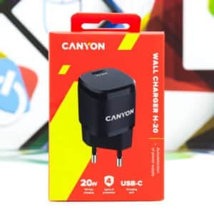Kućni punjač Canyon Wall Charger H-20 20W