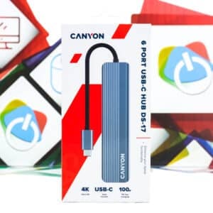 Multiport Hub Canyon DS-17 6 port USB-C
