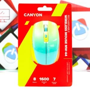 Miš bežični Canyon MW-44 WiFi BT RGB