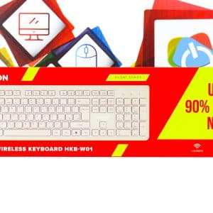 Office bežična tipkovnica Canyon HKB-W01 bež