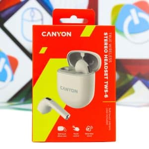 Slušalice bežične Canyon TWS-6 bež