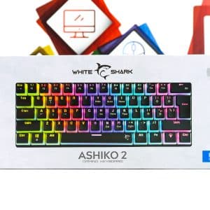 Gaming tipkovnica White Shark Ashiko 2 blue switch crna