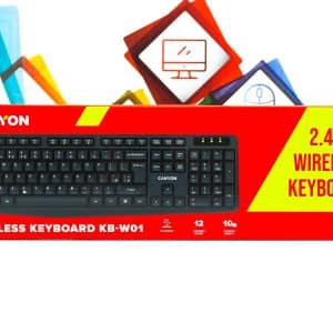 Office bežična tipkovnica Canyon KB-W01 crna