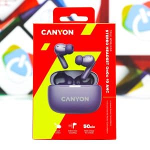Slušalice bežične Canyon OnGo 10 ANC ljubičaste