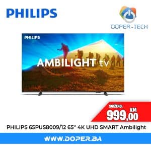 TV Philips 65PUS8009/12 Ambilight 65" 4K UHD LED Smart