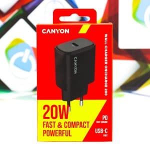 Kućni punjač Canyon OnCharge 200 20W USB-C
