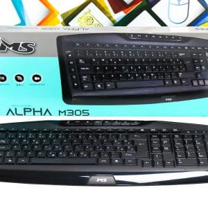 Office bežična tipkovnica MS Alpha M305