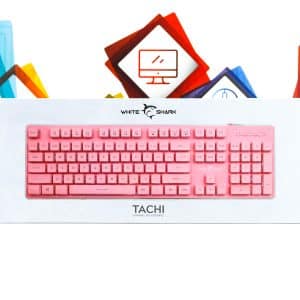Gaming tipkovnica White Shark Tachi roza