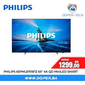 TV Philips 65PML8709/12 65" QD MiniLED 4K UHD Smart