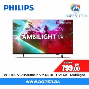 TV Philips 55PUS8010/12 Ambilight 55" LED 4K UHD Smart