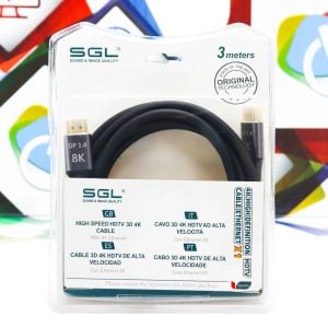 Kabal DisplayPort M-M SGL 3m 8K