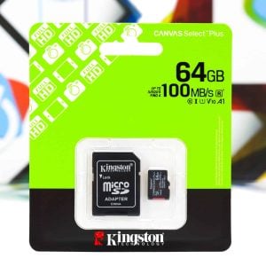 Micro SD card Kingston Canvas Select Plus 64GB 100Mb/s