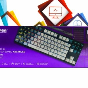 Gaming tipkovnica Lorgar Azar 514TKL mehanička bijela