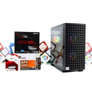Gaming PC Airface Eco-02 R5 5600 RX 7600 500GB SSD 16GB DDR4