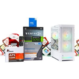 Gaming PC Airface W-07 i5-14400F RTX 5050 500GB SSD 16GB DDR4