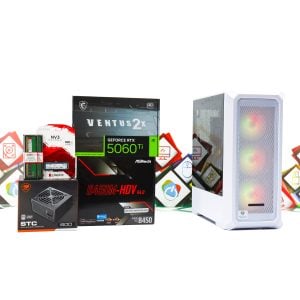 Gaming PC Archon 2 Mesh-53W R5 5600 RTX 5060 Ti 500GB SSD 16GB DDR4