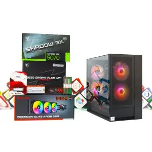 Gaming PC Cougar OmnyX 01 R5 7600X RTX 5070 1TB SSD 32GB DDR5