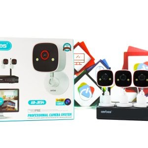 Video nadzor set 4-kanalni Aerbes AB-JK54 WiFi 5MP