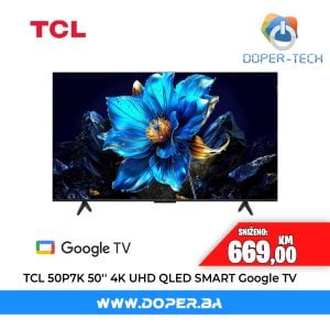 TV TCL 50P7K 50'' QLED 4K UHD Smart Google TV